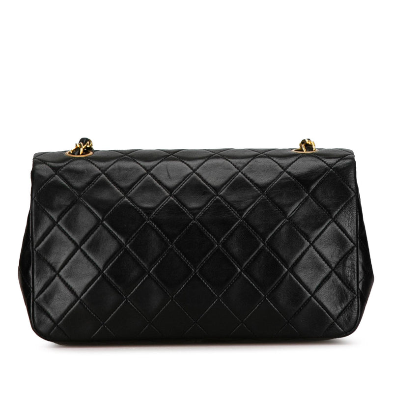 Chanel CC Quilted Lambskin Full Flap (SHG-6r8o9E)