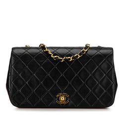 Chanel CC Quilted Lambskin Full Flap (SHG-6r8o9E)