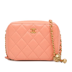 Chanel CC Quilted Lambskin Pearl Crush Camera Bag (SHG-Pv1zqe)