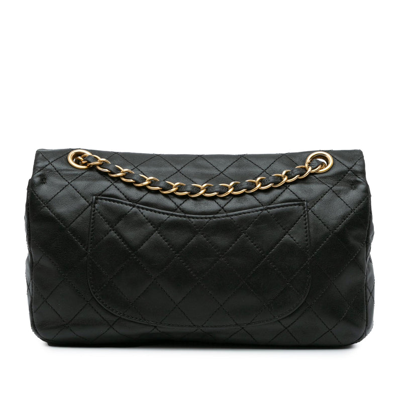 Chanel CC Quilted Lambskin Single Flap (SHG-6cPogF)