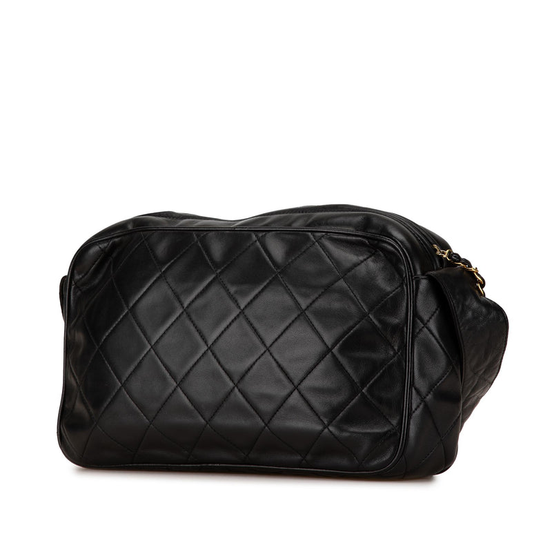 Chanel CC Quilted Lambskin Tassel Crossbody (SHG-25TGIf)