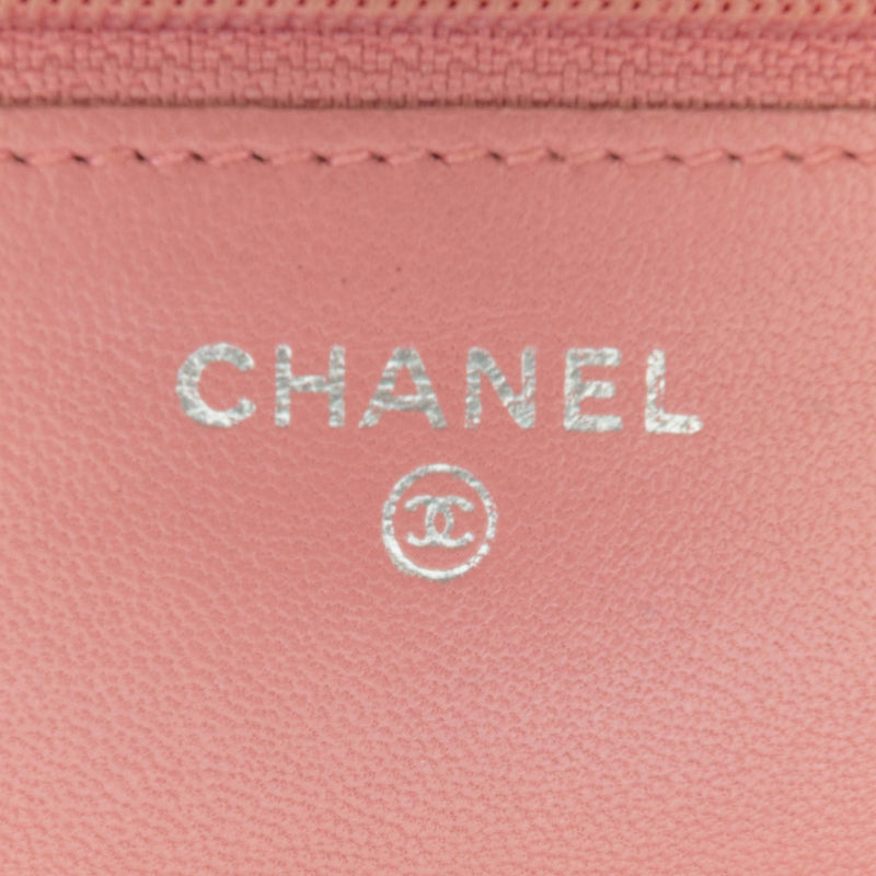 Chanel CC Quilted Lambskin Wallet On Chain (SHG-eULIFC)