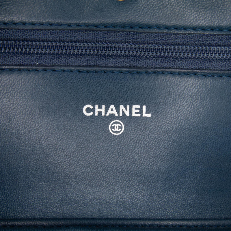 Chanel CC Quilted Lambskin Wallet On Chain (SHG-xnrl3V)