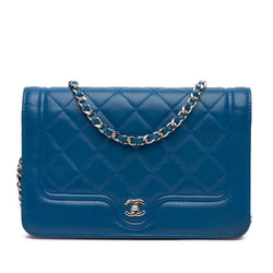 Chanel CC Quilted Lambskin Wallet On Chain (SHG-RAlcyI)