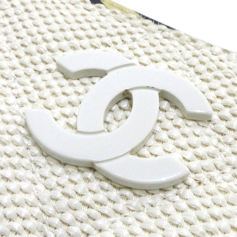 Chanel CC Quilted Straw Tote (SHG-mpcTma)