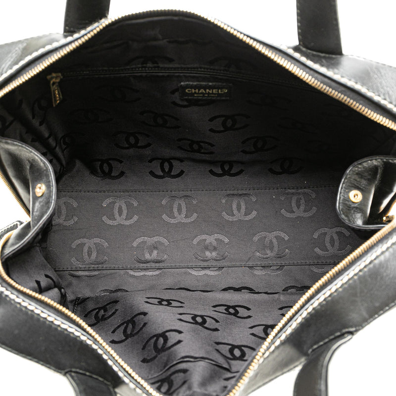 Chanel CC Wild Stitch Lambskin Handbag (SHG-4xK9Cn)