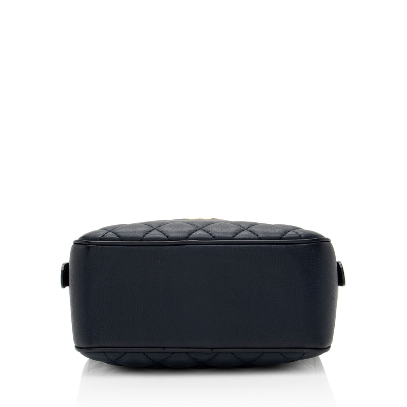 Chanel Calfskin CC Small Vanity Case (SHF-7b563I)