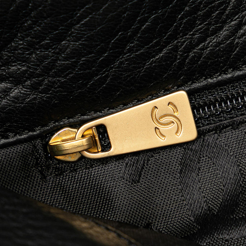 Chanel Calfskin CC Wild Sitch Chain Tote (SHG-3bUSXo)