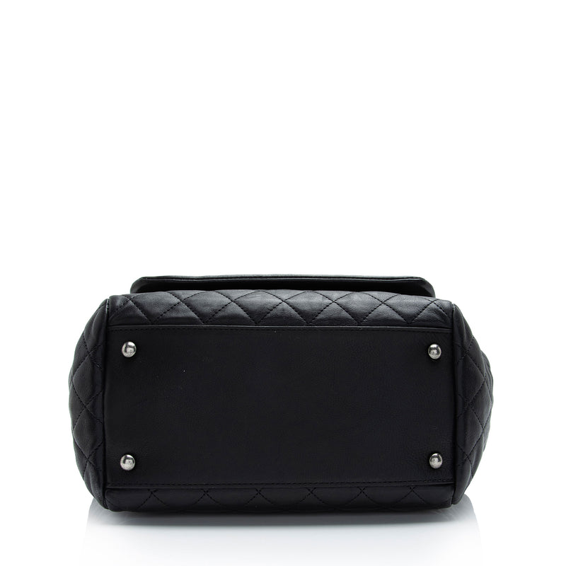 Chanel Calfskin Istanbul Flap Shoulder Bag (SHF-E8Y0Ku)