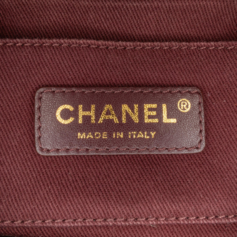 Chanel Calfskin Kiss Lock Frame Bag (SHG-z1lges)