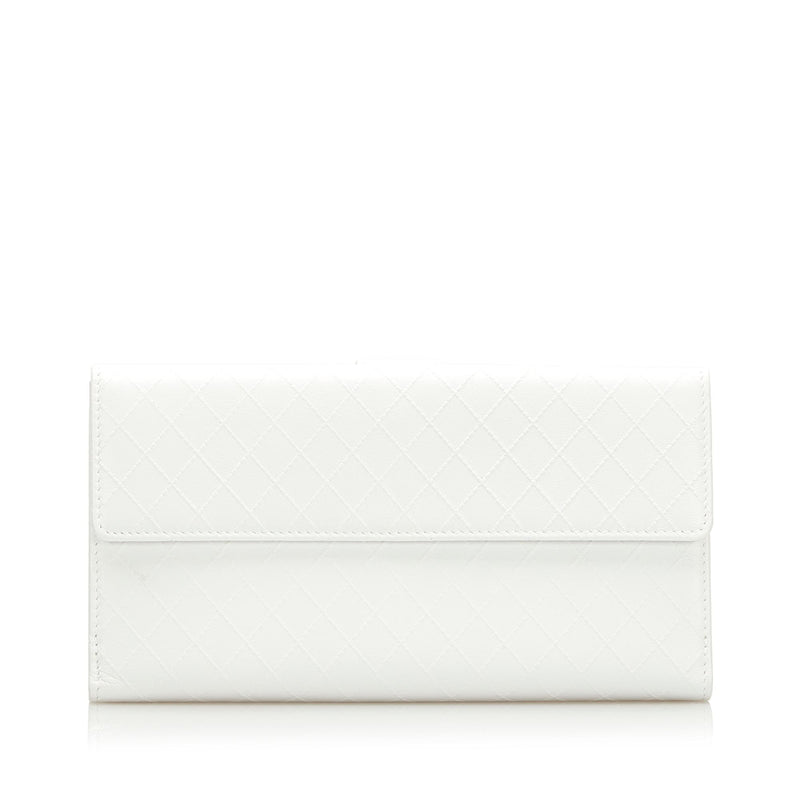 Chanel Camellia Zip Around Wallet (SHG-S4iHUM) – LuxeDH