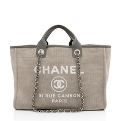 Chanel Canvas Tote Bags