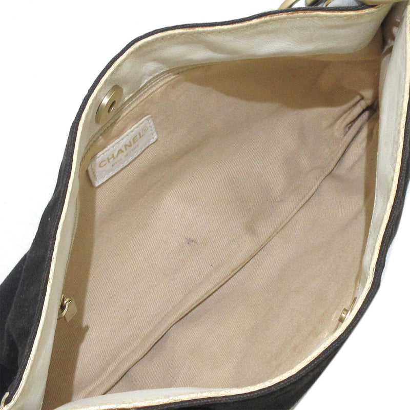 Chanel Canvas Olsen Shoulder Bag (SHG-Be0rTX)