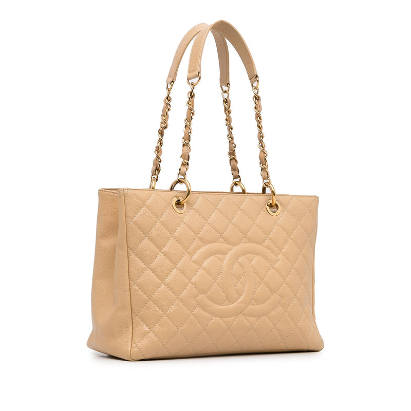 Chanel Caviar Grand Shopping Tote (SHG-GVzwth)