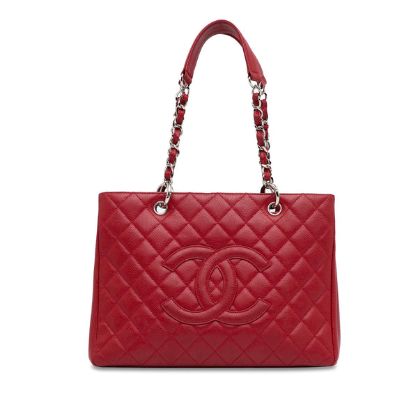 Chanel Caviar Grand Shopping Tote (SHG-HTwCiV)