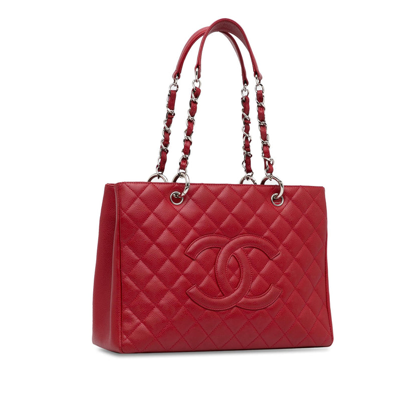 Chanel Caviar Grand Shopping Tote (SHG-HTwCiV)