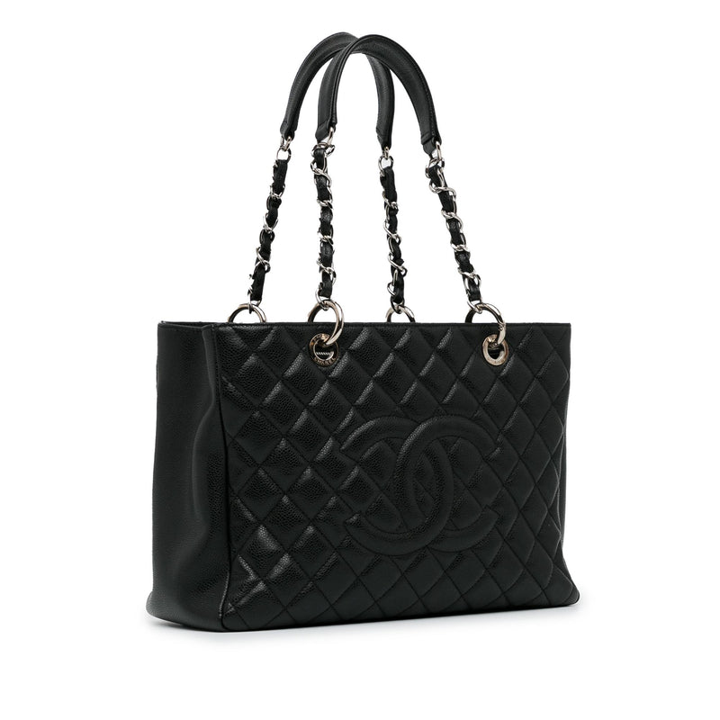 Chanel Caviar Grand Shopping Tote (SHG-BebAyS)