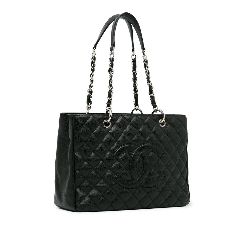 Chanel Caviar Grand Shopping Tote (SHG-96NeKl)