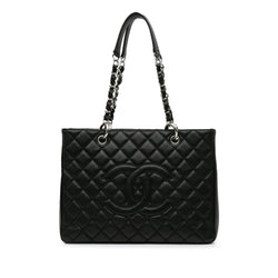 Chanel Caviar Grand Shopping Tote (SHG-98Iuj8)