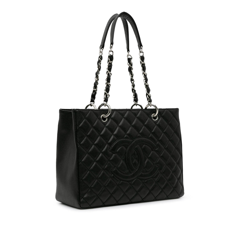 Chanel Caviar Grand Shopping Tote (SHG-98Iuj8)