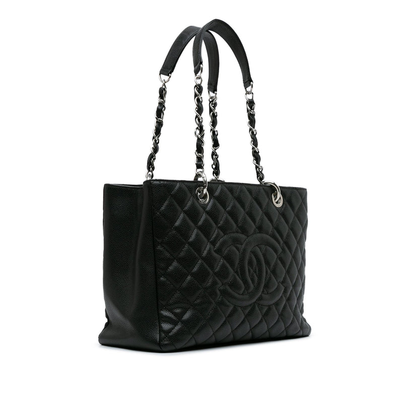 Chanel Caviar Grand Shopping Tote (SHG-sWpD91)