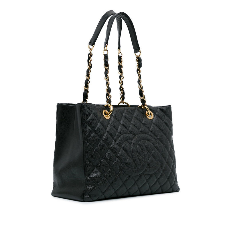 Chanel Caviar Grand Shopping Tote (SHG-Ae5e3I)