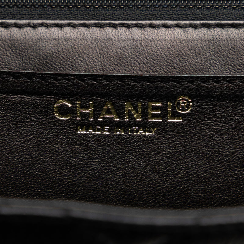 Chanel Caviar Kelly Top Handle Handbag (SHG-RFopJM)