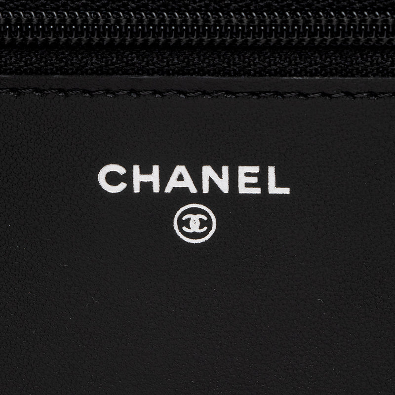 Chanel Caviar Leather Boy Wallet on Chain (SHF-Rw1D6r)