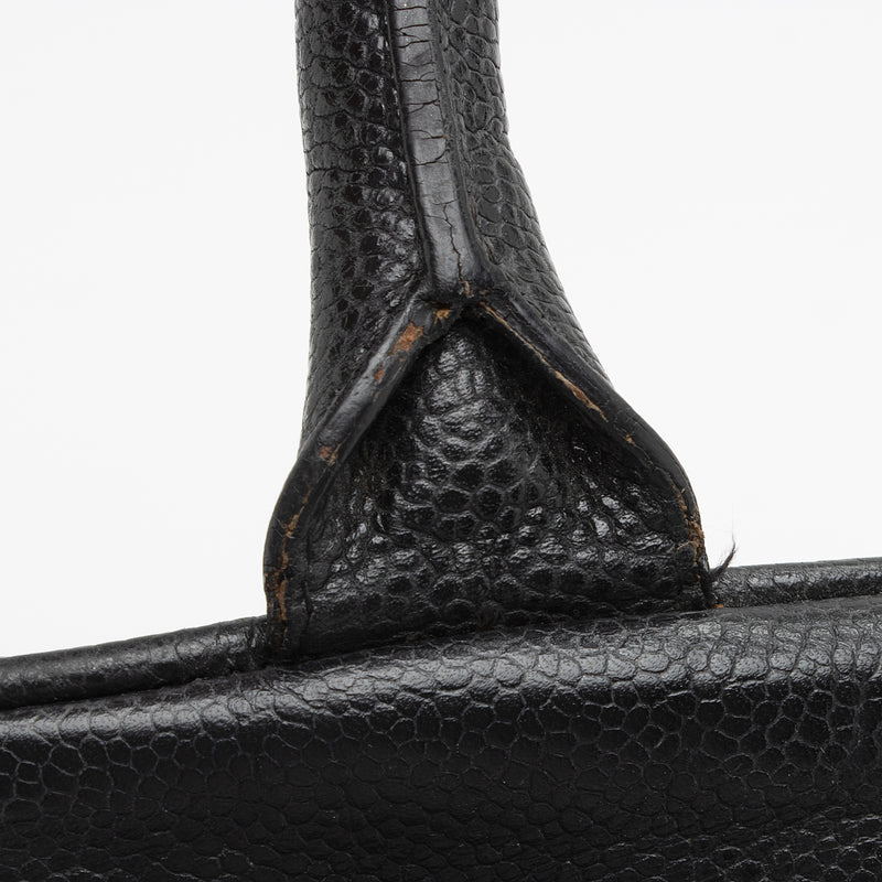 Chanel Caviar Leather Timeless CC Pochette (SHF-19704)