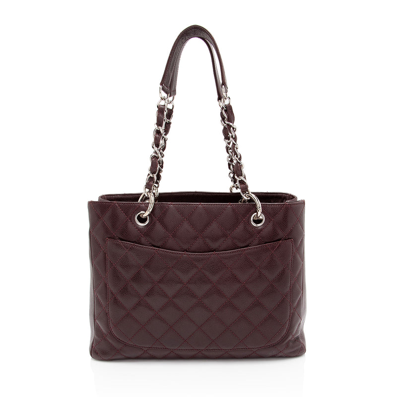 Chanel Caviar Leather Grand Shopping Tote (SHF-NY1eUw)