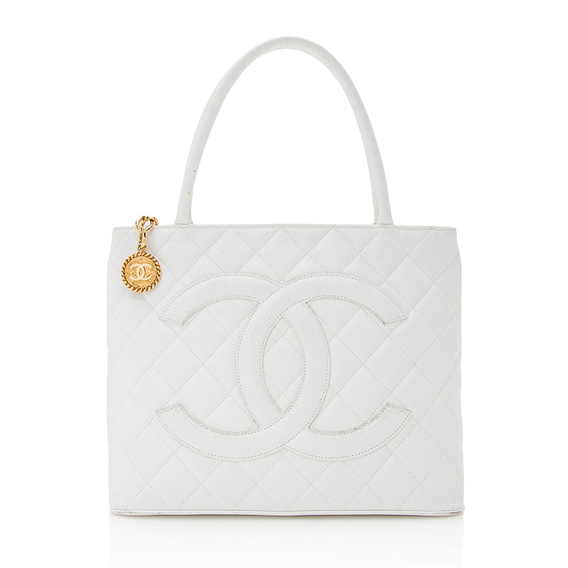 CHANEL, Bags, Authentic Chanel Medallion Tote With Authenticity Card