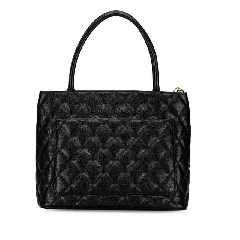 Chanel Caviar Medallion Tote (SHG-y2ND77)