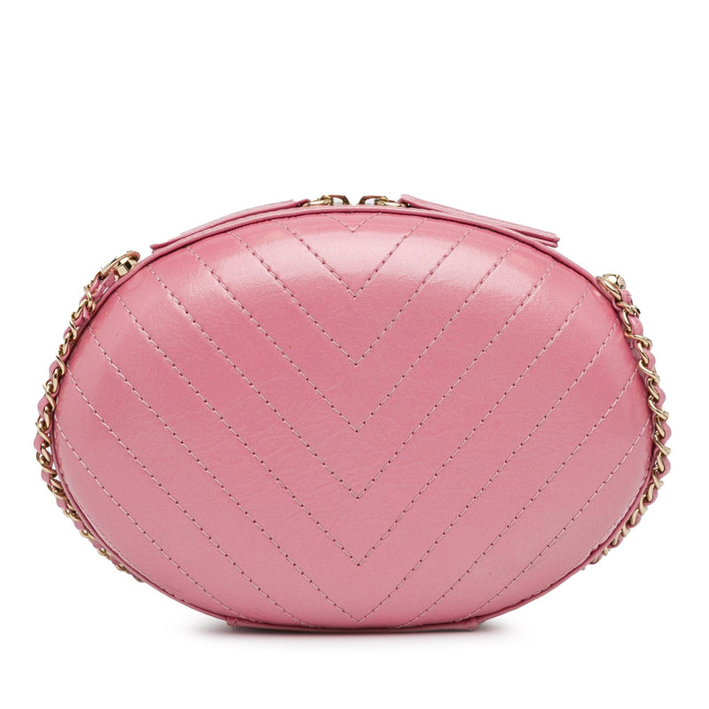 Chanel Chevron La Pausa Evening Crossbody Bag (SHG-LyJ8RI)