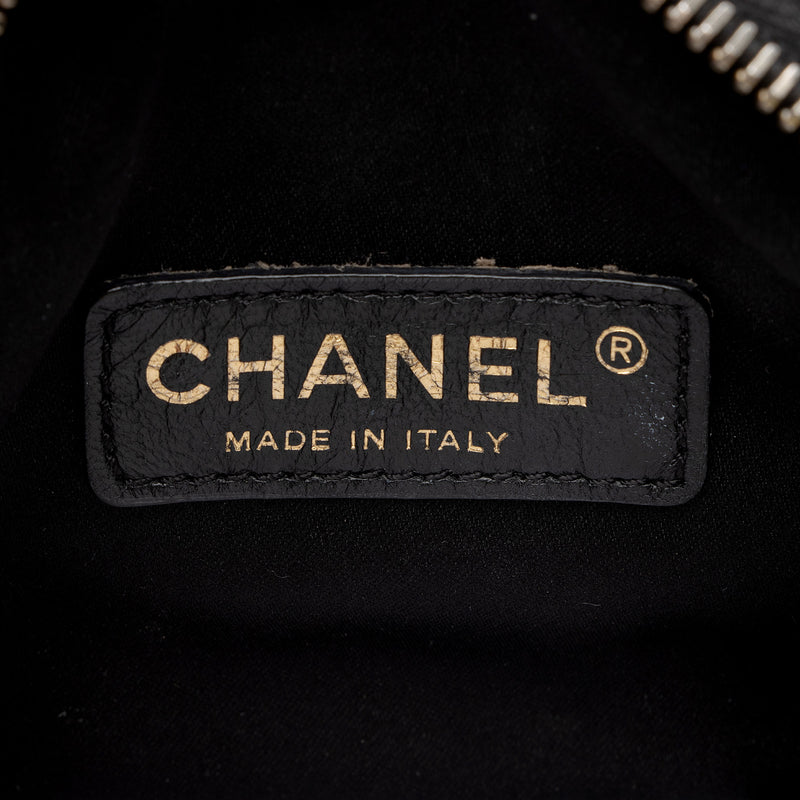 Chanel Chevron Lambskin Medallion Mini Camera Bag (SHF-c3TbYj)