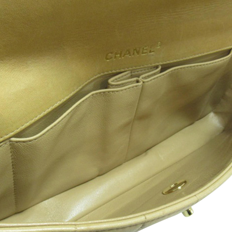 Chanel Choco Bar East West Flap Bag (SHG-vM0n6G)