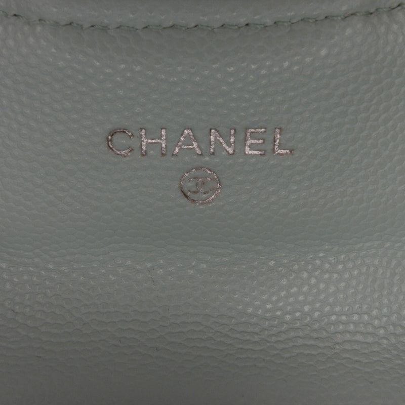 Chanel Classic Caviar Card Holder (SHG-ldd4kZ)