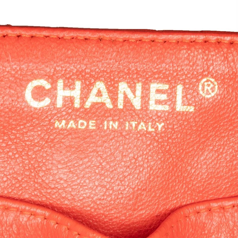 Chanel Classic Lambskin East West Single Flap (SHG-MyImCq)