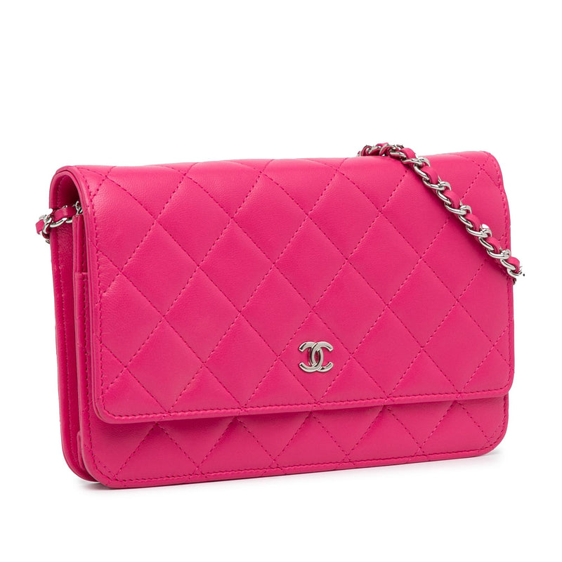 Chanel Classic Lambskin Wallet on Chain (SHG-rgu6gY)