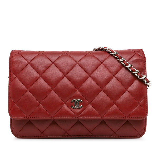 Chanel Classic Lambskin Wallet on Chain (SHG-QiIFM3)