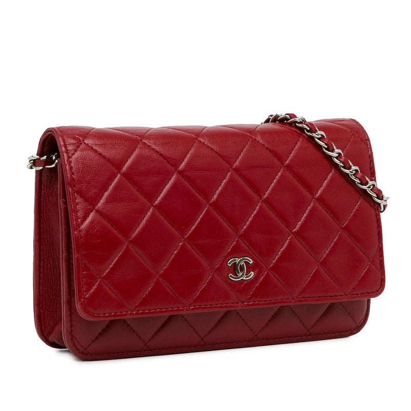 Chanel Classic Lambskin Wallet on Chain (SHG-0gCDCg)