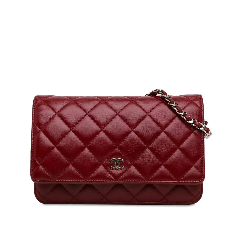 Chanel Classic Lambskin Wallet on Chain (SHG-9PvS2m)