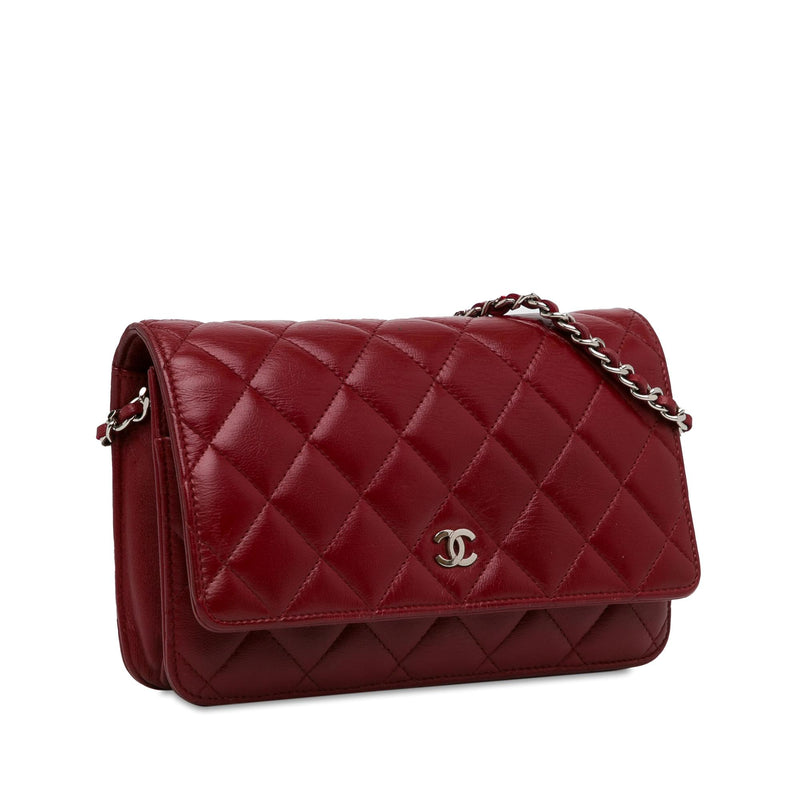 Chanel Classic Lambskin Wallet on Chain (SHG-9PvS2m)