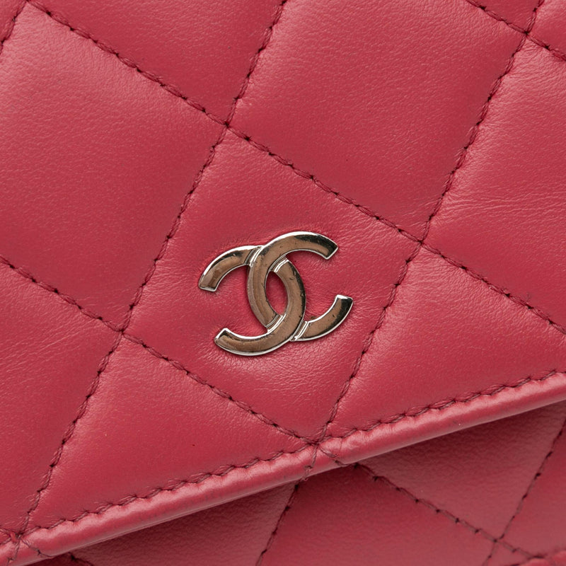 Chanel Classic Lambskin Wallet on Chain (SHG-kmkl8K)