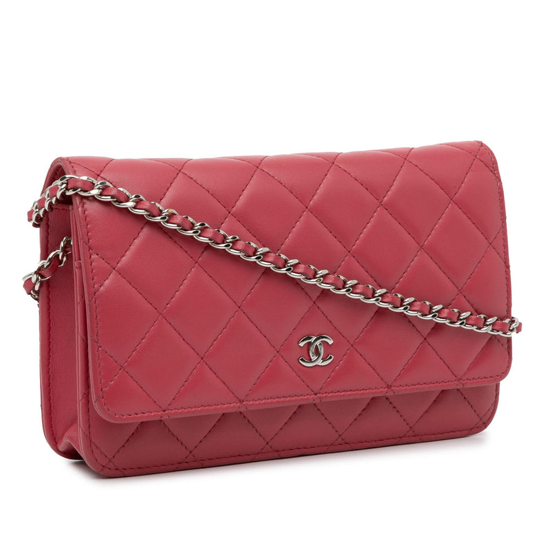 Chanel Classic Lambskin Wallet on Chain (SHG-kmkl8K)