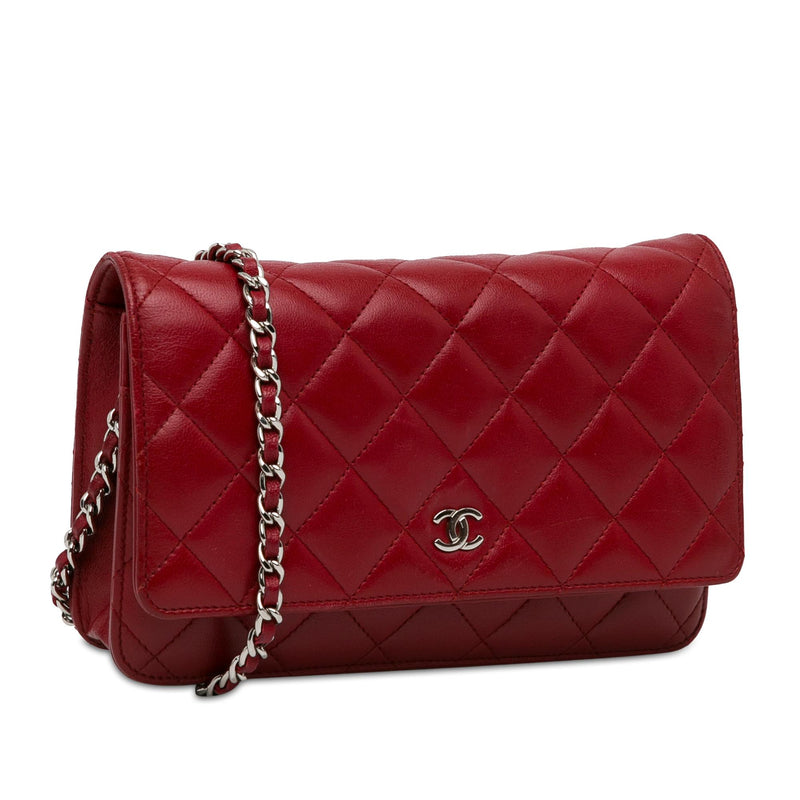 Chanel Classic Lambskin Wallet on Chain (SHG-K44mDi)