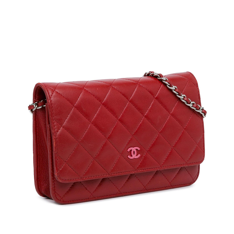 Chanel Classic Lambskin Wallet on Chain (SHG-G8MVf0)