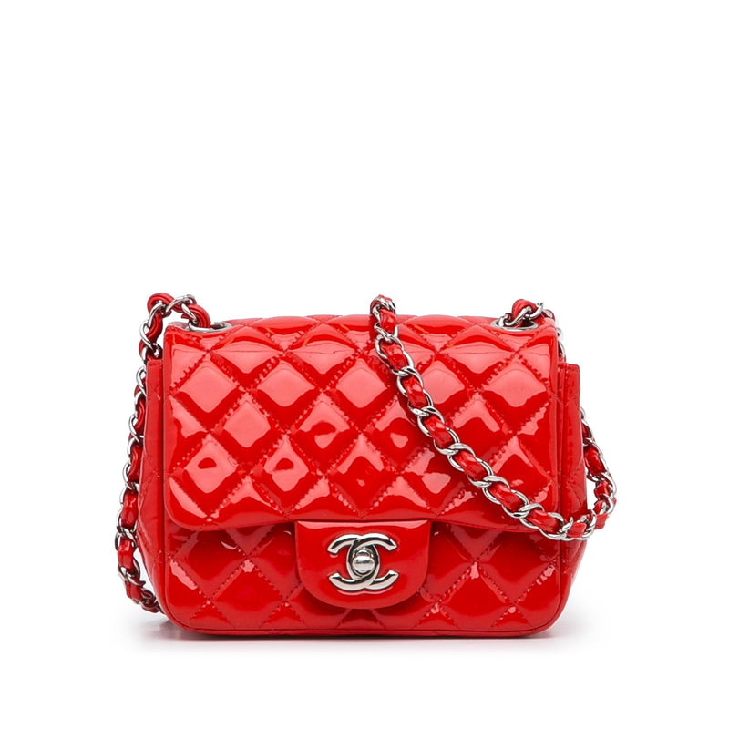 Chanel Droplet Hobo Patent Small