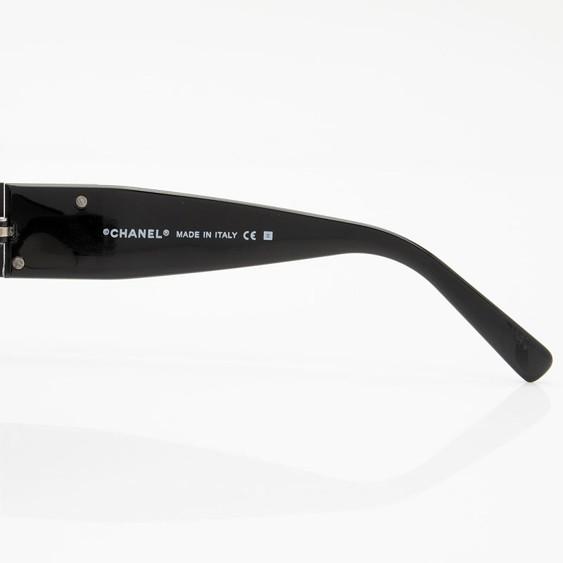 Chanel Crystal CC Rimless Sunglasses (SHF-ld0I8o)