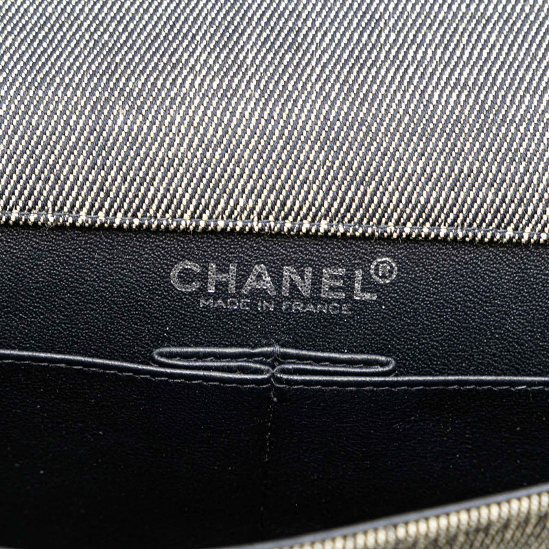 Chanel Denim Choco Bar Chain Flap (SHG-9Fd7x4)