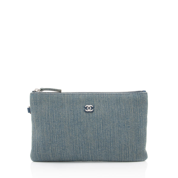 Chanel Denim Small Pochette (SHF-JTHJj8)